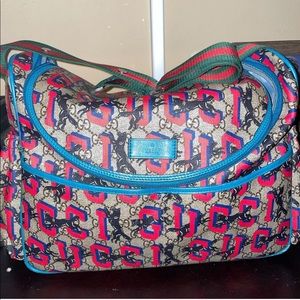 Gucci diaper bag